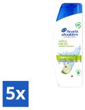 Head & Shoulders Shampoo Pomme Fraîche - 250 ml - Lot économique - 5 pièces