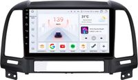 Happiq Autoradio avec Bluetooth et CarPlay pour Hyundai Santa Fe 2 (2006-2012)