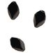 RAYHER Swarovski kristallen Cubist-parels, 12 x 8 mm, SB-zakje 3 stuks, ebbenhout