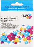 FLWR - Brother LC-970C / LC-1000C cyaan XL cartridge