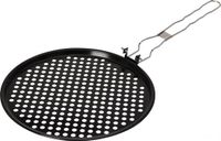 BBQ Pizzapan Voor Barbecue 33 Cm Zwart