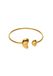 Gaya Leo E-Commerce Ltd. Gaya Bracelet 14 Karaat Staal Goud Kleur Vrouwen 6 cm