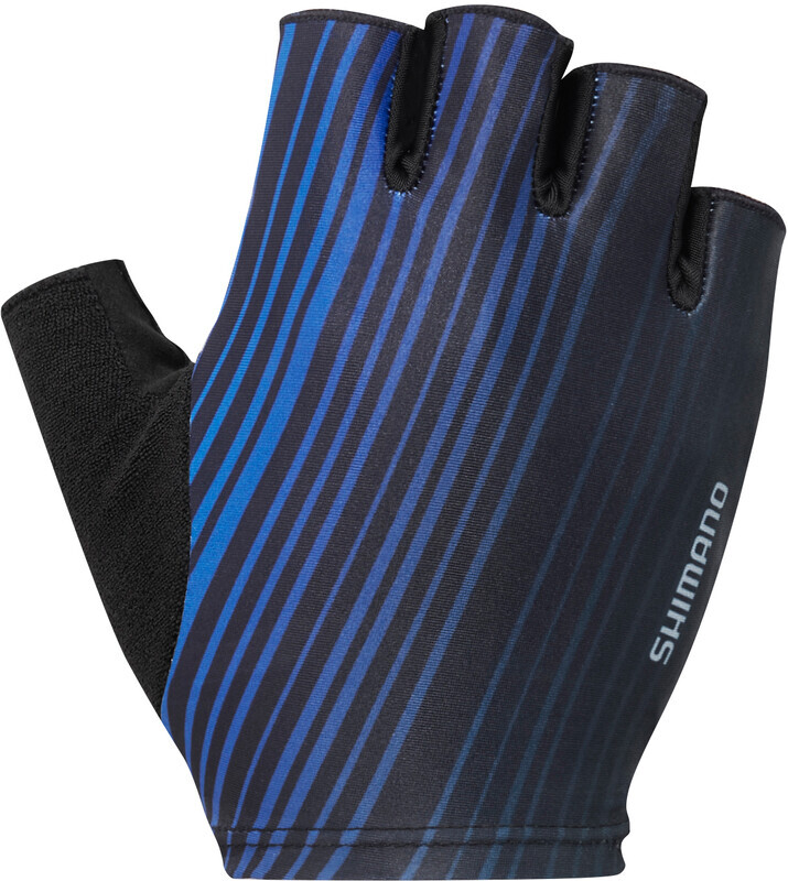 Shimano Airway Korte vinger handschoenen Kinderen, blauw/zwart