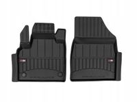 Frogum No.77 Floor Mats for Renault Kangoo III (2021+) - Black TPE Rubber