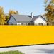 VidaXL Balkon privacy scherm 200 x 500 cm stof met pu-coating geel