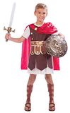 amscan Gladiator Jongens Fancy Jurk Romeinse Griekse Krijger Kids Historische Boek Dag Kostuum
