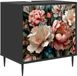 vidaXL Badkamerkast BORNE Zwart eiken 60 x 40 x 61 cm Bewerkt hout