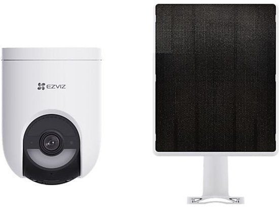 EZVIZ HB8 Lite 2K+ Draadloze Buitencamera met Zonnepaneel - Wit