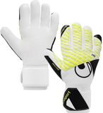 Uhlsport Fangmaschine Absolutgrip Hn Pro Keepershandschoenen Kinderen - Wit / Fluogeel | Maat: 5.5