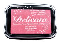 Rayher Delicata metallic stempelkussen, rosé