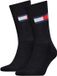 Tommy Hilfiger Flag Crewsokken 2 Paren Zwart EU 43-46