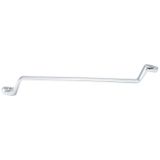 KS Tools 518.0801 CHROMEplus Dubbele ringsleutel, diep gebogen, 6x7mm