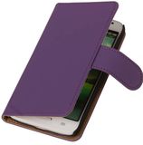 Best Cases Sony Xperia Z3 Book Case Effen Paars Hoesje