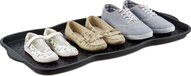 Relaxdays Afdruipschaal voor Natte Schoenen - 75x38 cm - Zwart