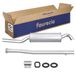 HELLA 8LD 366 027-001 Einddemper - Easy2Fit® Kit - Achter - tweedelig - Set met montagedelen