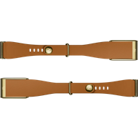 Whoop WHOOP 5.0 LeatherLuxe Tapered Band Bruin/Goud S/M