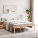 Maison Exclusive - Lit pour seniors, 135x190 cm, pin massif