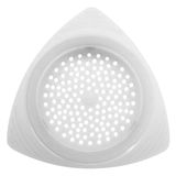 Fackelmann 42269 afdruiprek voor blikjes, afdruipfilter, wit, kunststof, 13,3 x 3 cm