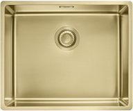 Franke Mythos MASTERPIECE BXM 210/110-50 Rechthoekig Roestvrijstaal Goud Inbouwspoelbak
