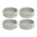 STAUB Mini bol Staub New White Truffle Lot de 4 Ø5 cm