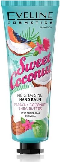 Eveline Cosmetics Sweet Coconut Hand Balm 50ml.