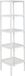 Axentia Bamboe Opbergplank, 5 Planken - Wit