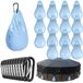 Icecat Set de 12 sacs de lest en PVC pour couvertures de piscine