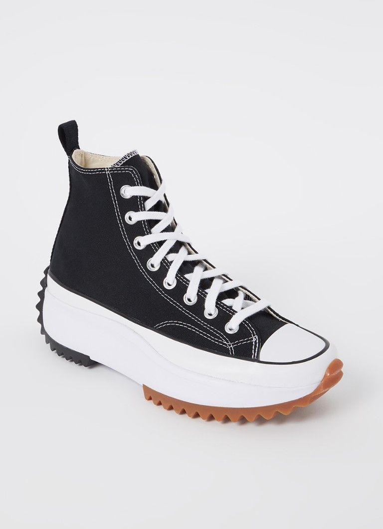 Converse Run Star Hike sneaker van canvas met logo