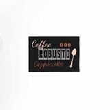 Douceur d'Intérieur Rechthoekig tapijt 40 x 60 cm cappuccino bedrukt