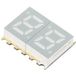 TRU COMPONENTS SMD-LED Geel 6 mcd Display met twee cijfers