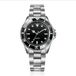 LGT JWLS Submariner Herenhorloge - Zilverkleurig Staal