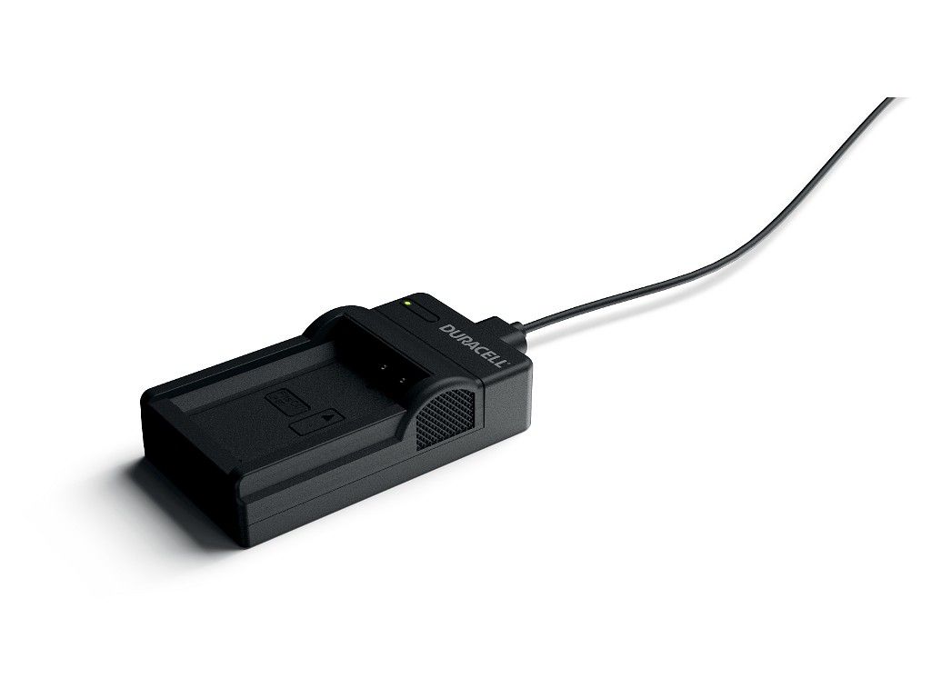 Duracell DRC5905 USB Charger for Canon LP-E10 - Black