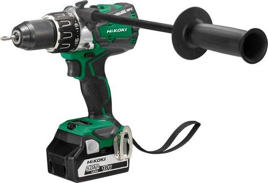 HiKOKI DS18DBL2WPZ Accu Boor-/Schroefmachine Set - 18V - 2x 5.0Ah - 136 Nm - HSC II Systainer