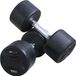 Lifemaxx FIXED DUMBBELLSET 38KG - Zwart - 2 stuks