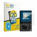 BROTECT Screenprotector 6 Pièces pour Surfans F20 Pro Verre de protection transparent