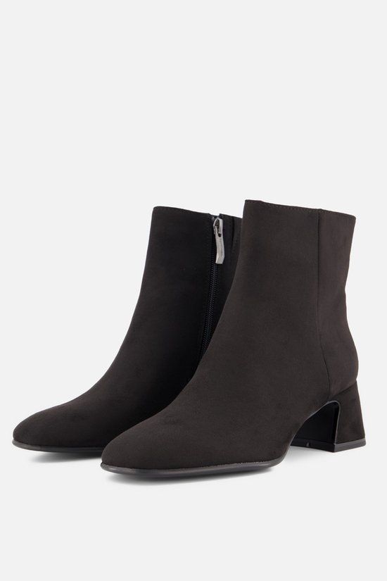 Tamaris Core Dames Enkellaarzen Zwart