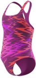 Speedo H-Boom Print Medalist 1P Meisjes Badpak Roze 164