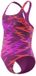 Speedo H-Boom Print Medalist 1P Meisjes Badpak Roze 164