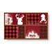 GEMITEX Tapijt Merry Christmas 45 x 75 Dis. 25 anti-slip Made in Italy digitale print maximale kleurdefinitie