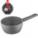 Florina Poêle à frire en acier avec revêtement lave 18 cm 1.5L Gris
