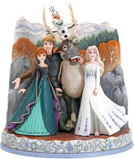 Disney Traditions Frozen Connected Through Love Figurine - 19 cm