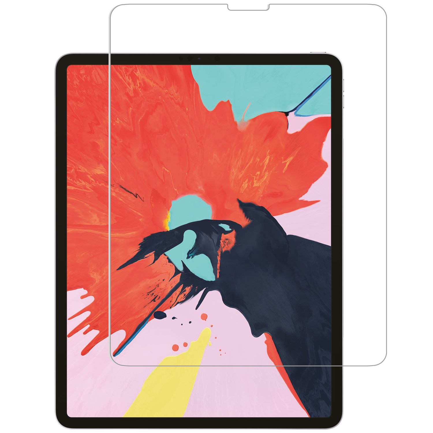 Accezz Premium Glass Screenprotector for iPad Pro 12.9 (2018-2022) - Clear, 9H, Glass