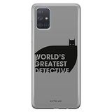 ERT GROUP mobiel telefoonhoesje voor Samsung A71 origineel en officieel erkend DC patroon Batman 051