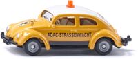 siku 1561, VW ADAC, speelgoedauto, metaal/kunststof, geel, speelgoedauto voor kinderen, rubberen banden, daklamp