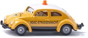 siku 1561, VW ADAC, speelgoedauto, metaal/kunststof, geel, speelgoedauto voor kinderen, rubberen banden, daklamp