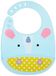 SkipHop Zoo Fold and Go Silicone Bib, Unicorn