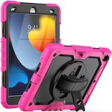 Selected by GSMpunt.nl Apple iPad 10.2 (2019/2020/2021) Hoes met Screenprotector, Handriem en Schouderriem - Roze