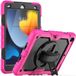 Selected by GSMpunt.nl Apple iPad 10.2 (2019/2020/2021) Hoes met Screenprotector, Handriem en Schouderriem - Roze