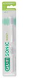Gum ActiVital Sonic Daily Wit opzetborstels - 2 stuks