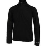 Nike Dri-Fit UV Half-Zip Essential Longsleeve Jongens-Zwart, Maat M